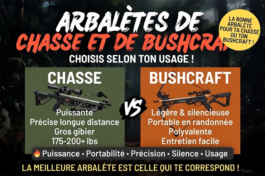 Arbalète de chasse