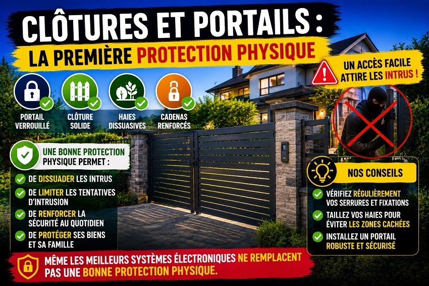 La surveillance du jardin