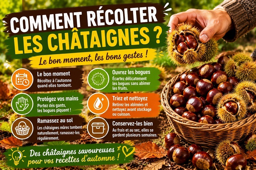 Planter un châtaignier