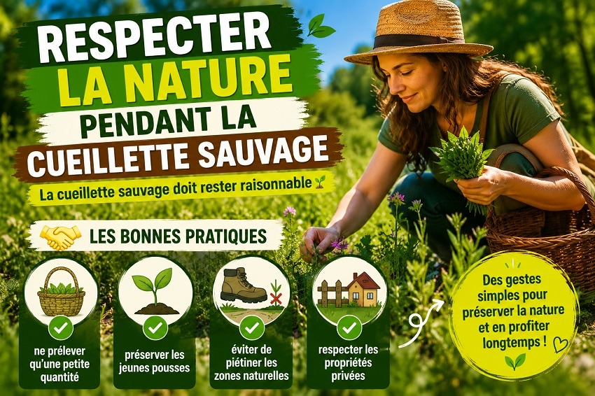 Cueillette asperge sauvage