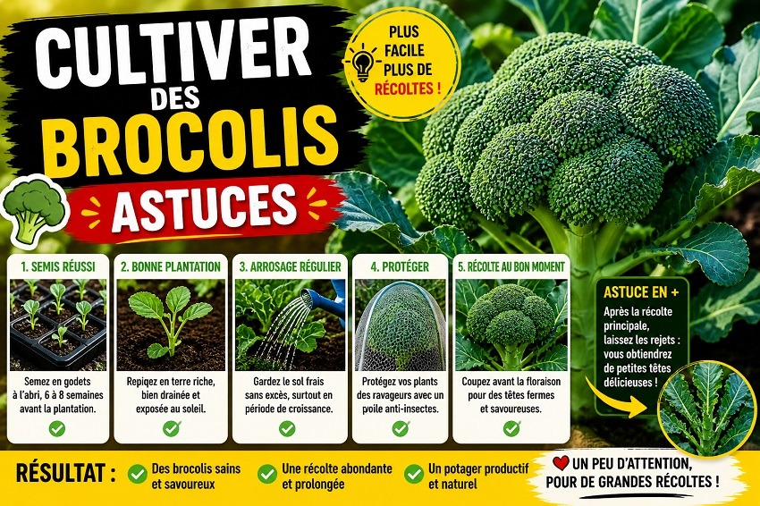 Cultiver des brocolis