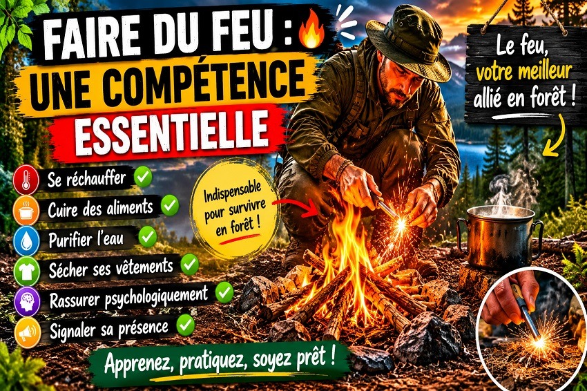 survie en forêt