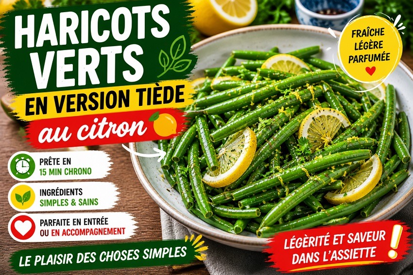 Recettes avec des haricots verts