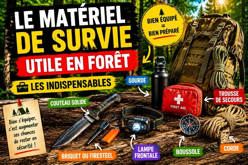 survie en forêt