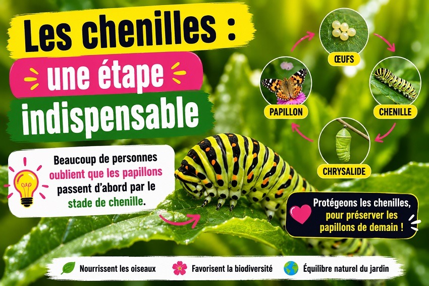 Les papillons au jardin