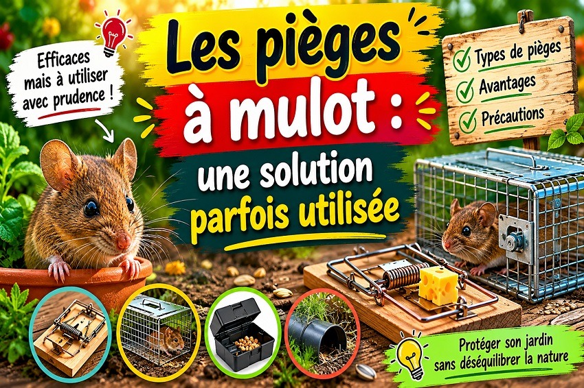 Le mulot au jardin