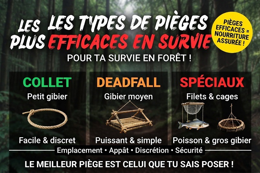 Fabriquer des Pièges à Gibier