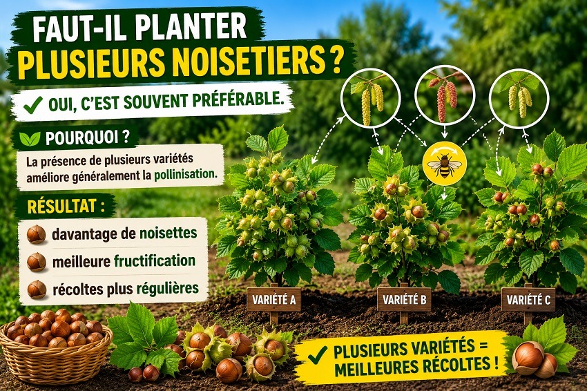 Planter un noisetier