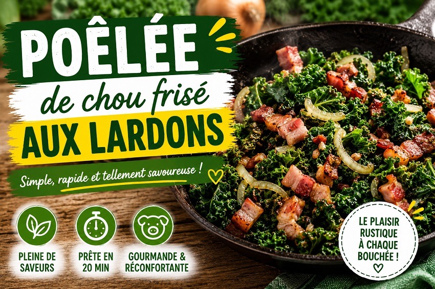 Recettes à base de chou frisé