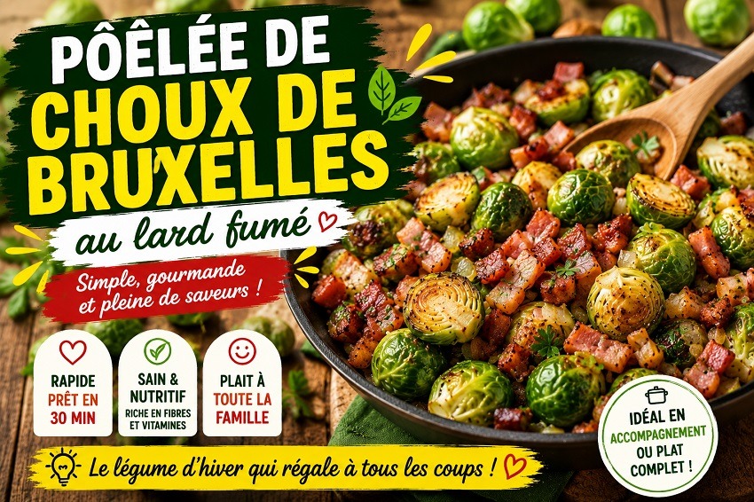 Recettes avec des choux de Bruxelles