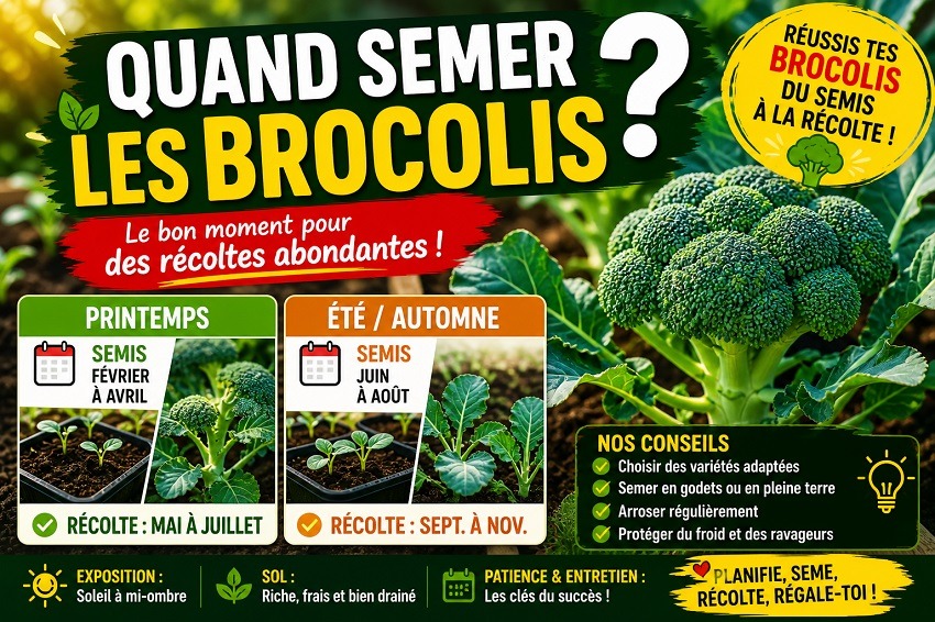 Cultiver des brocolis
