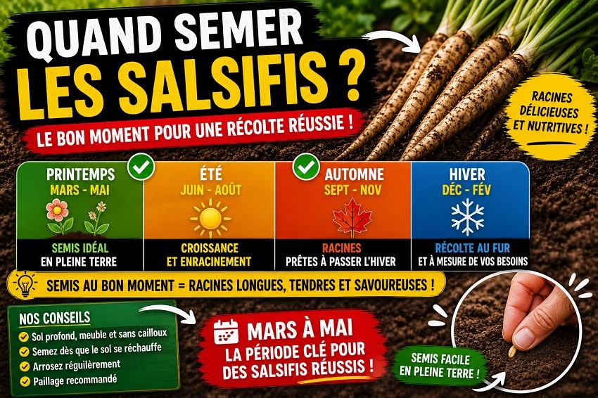 Cultiver des salsifis