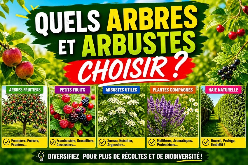 Créer une haie fruitière