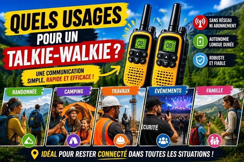 Choisir des talkies-walkies