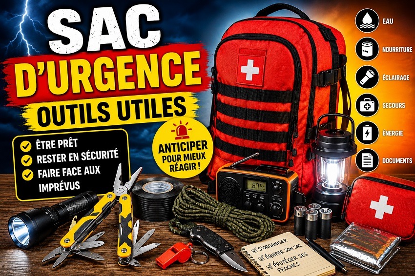 Préparer son sac d’urgence