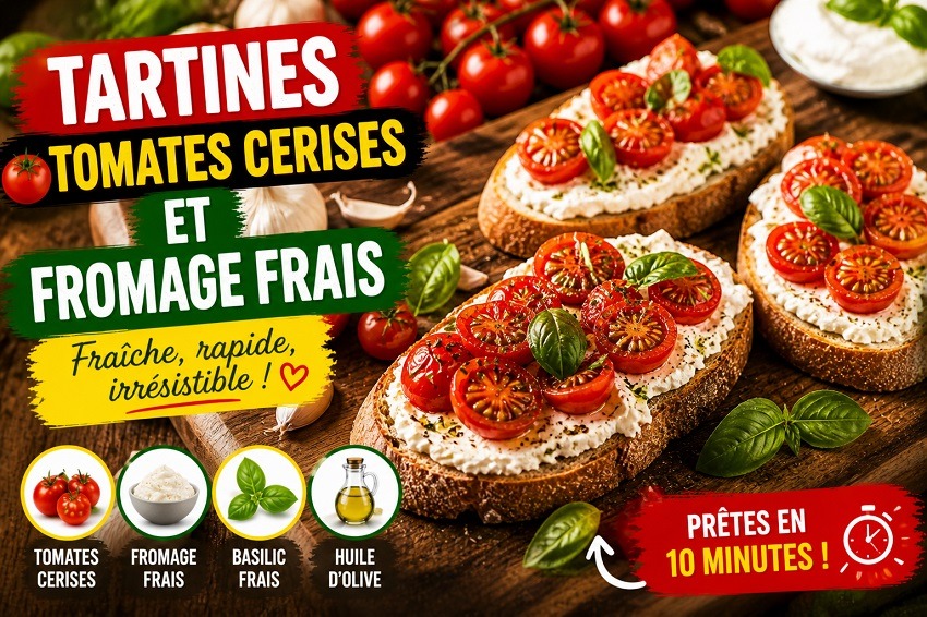 Tomates cerises recettes faciles