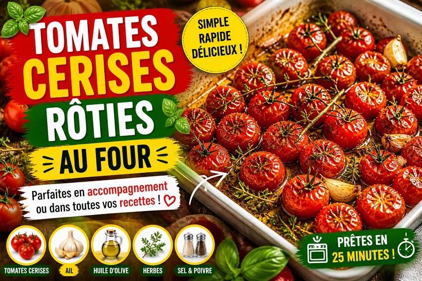 Tomates cerises recettes faciles