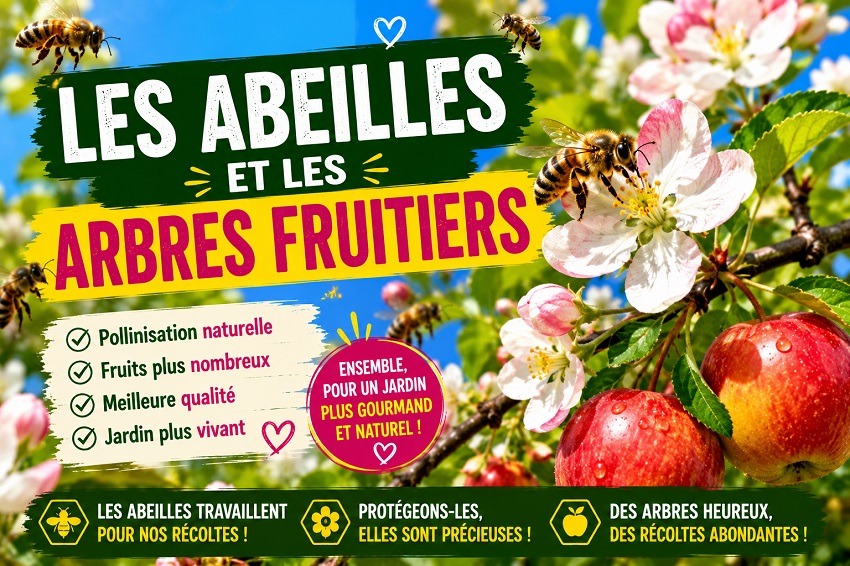 Les abeilles au jardin