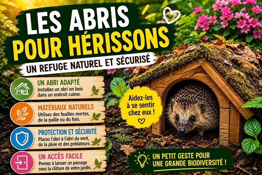 Un hérisson au jardin