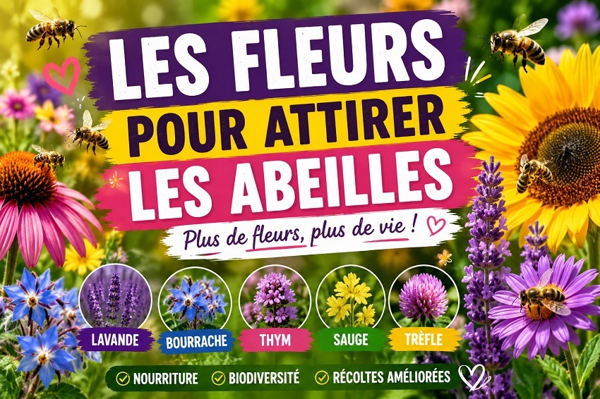 Les abeilles au jardin