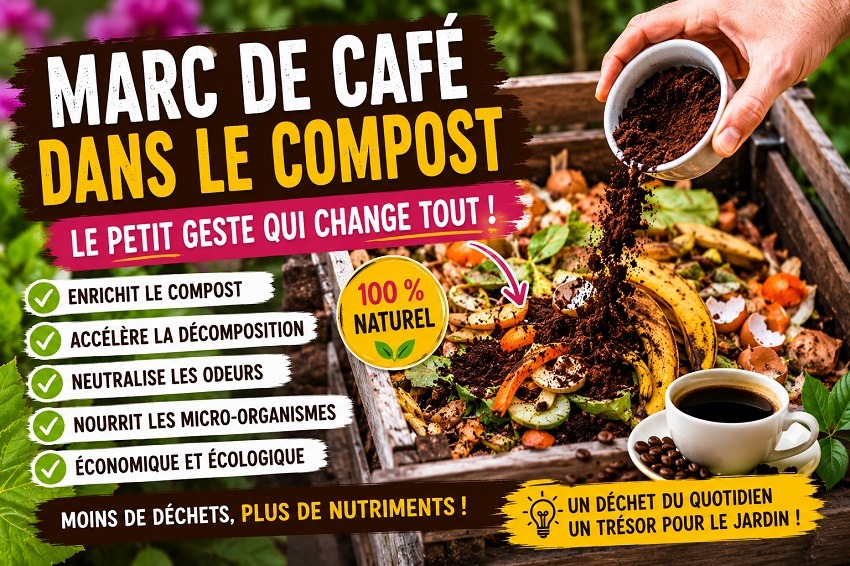 Engrais marc de café