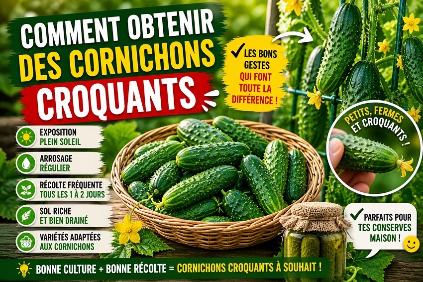 Cultiver des cornichons