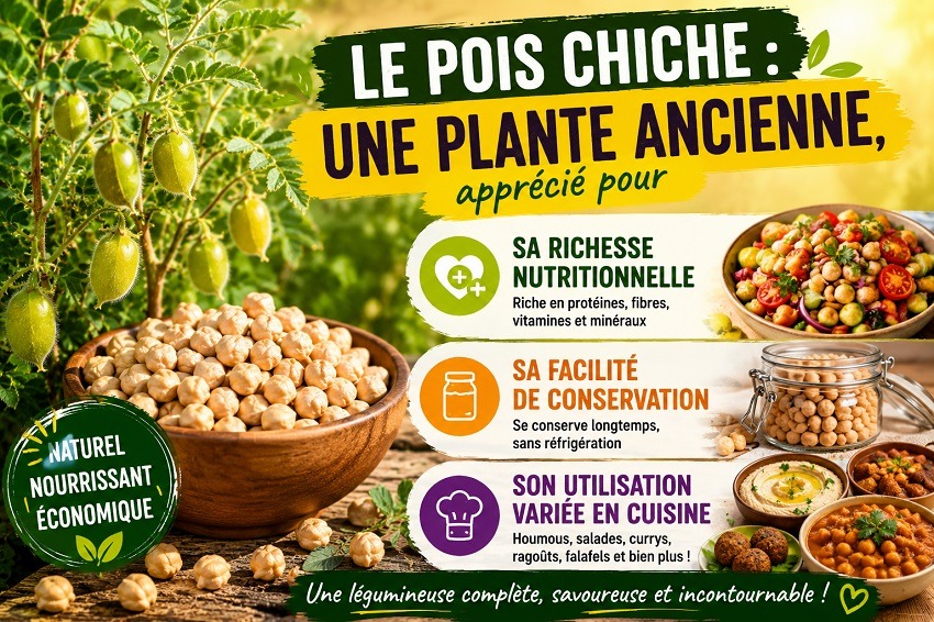 Cultiver des pois chiches