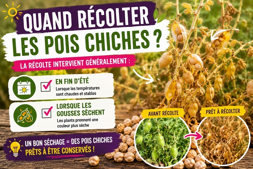 Cultiver des pois chiches