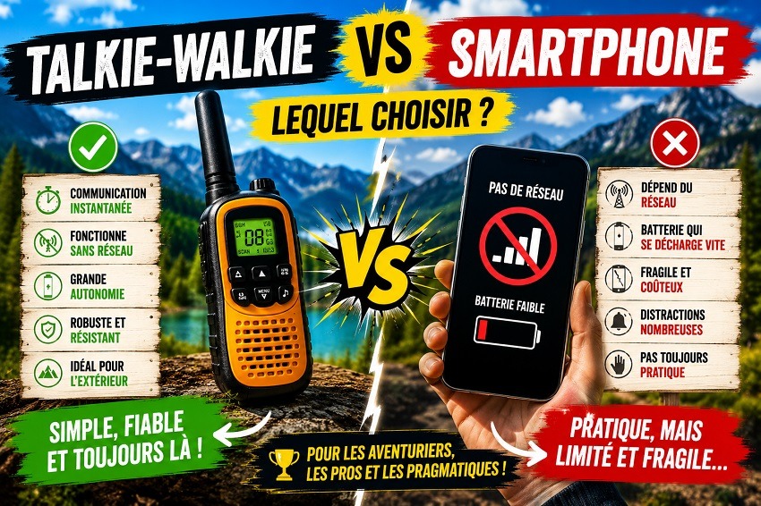 Choisir des talkies-walkies