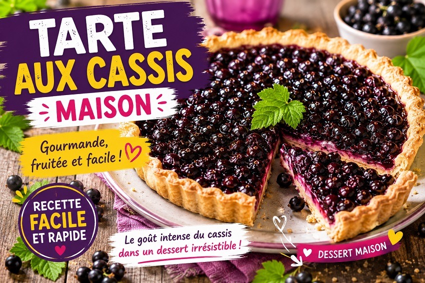 Recettes avec des cassis