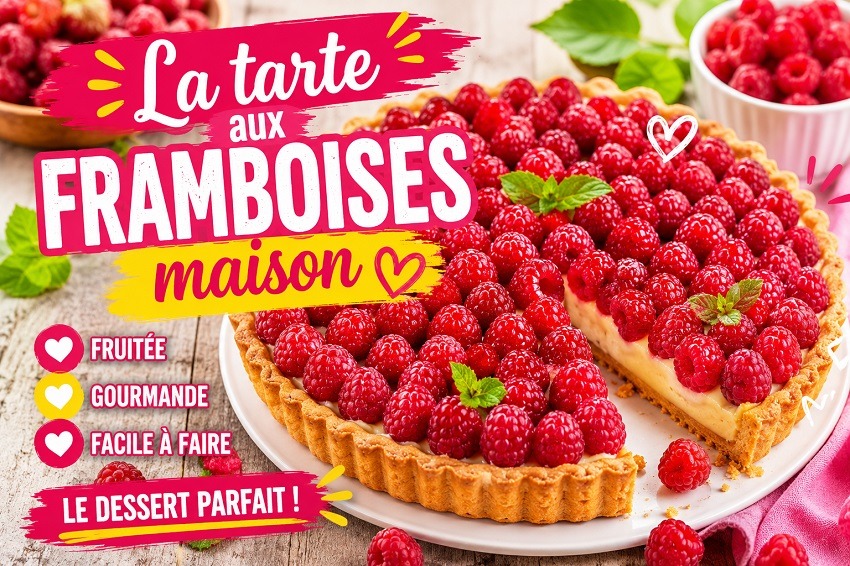 Recettes avec des framboises