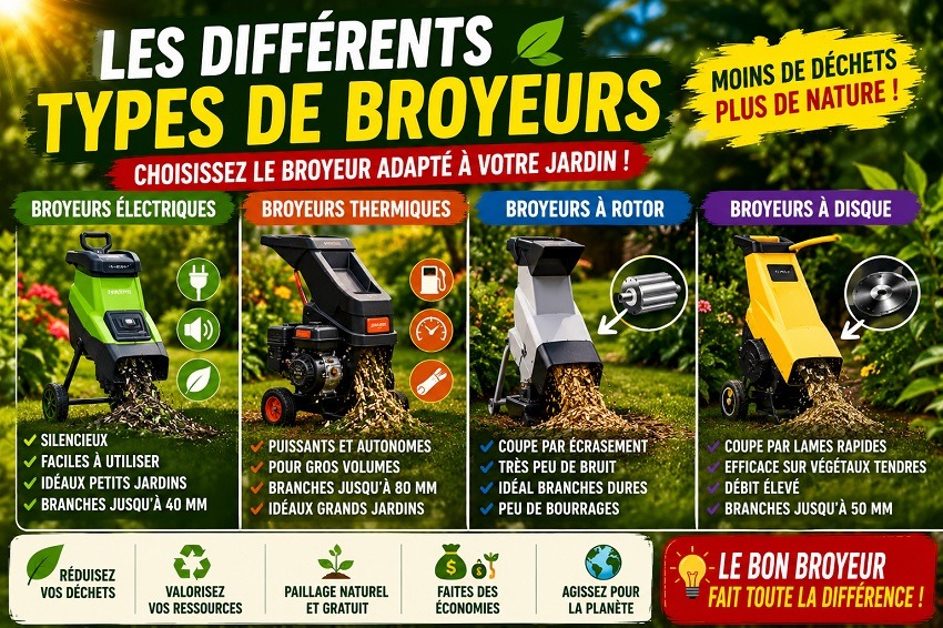 Broyeurs de végétaux