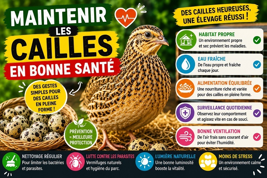 Élever des Cailles