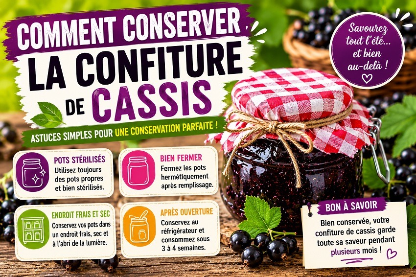 Confiture de cassis