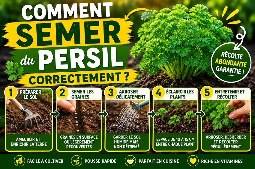 Semer du Persil