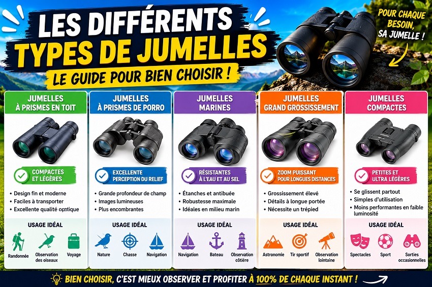 Choisir des jumelles
