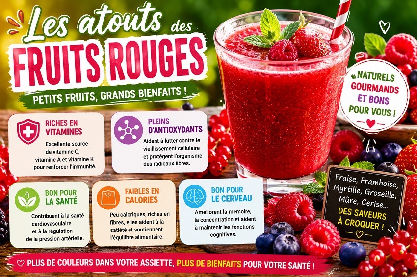 Jus de Fraise framboise