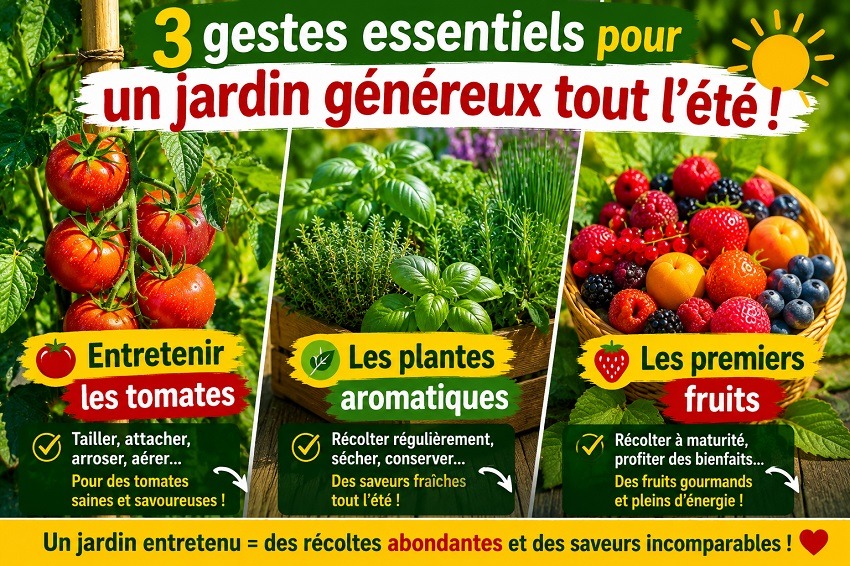 Juillet au jardin