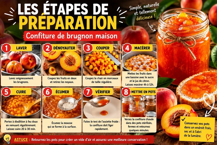 Confiture de brugnon