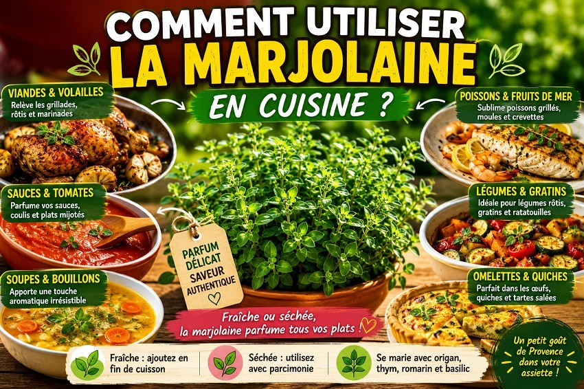 Planter de la Marjolaine