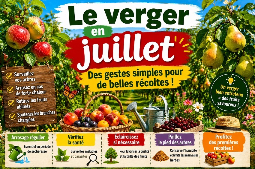 Juillet au jardin