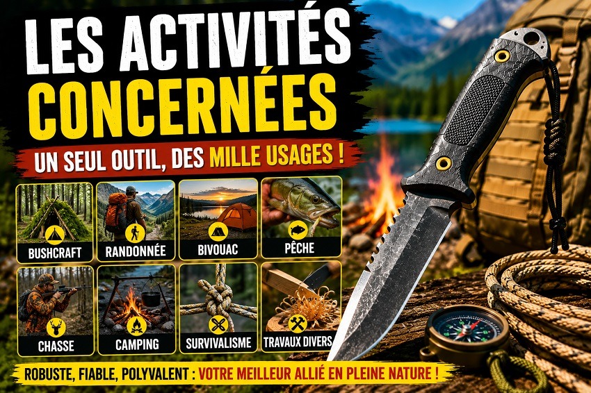 Couteau de survie