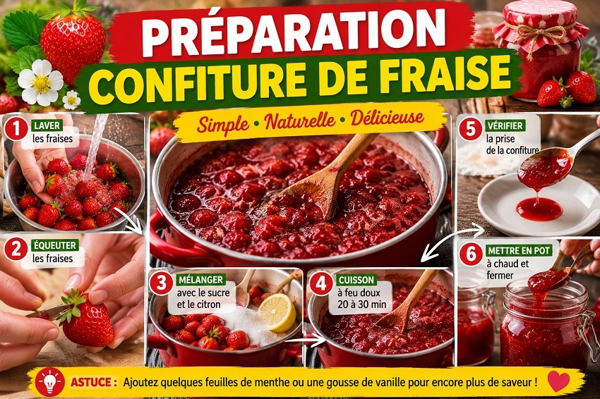 Confiture de fraise