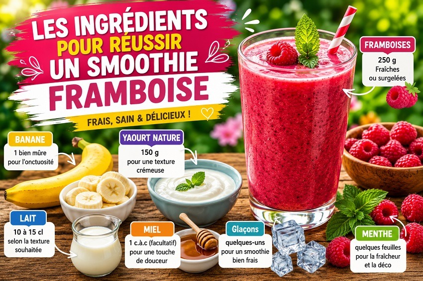 Smoothie framboise