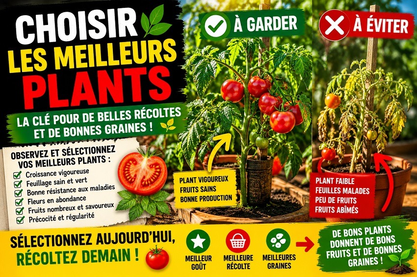 Les graines de tomates