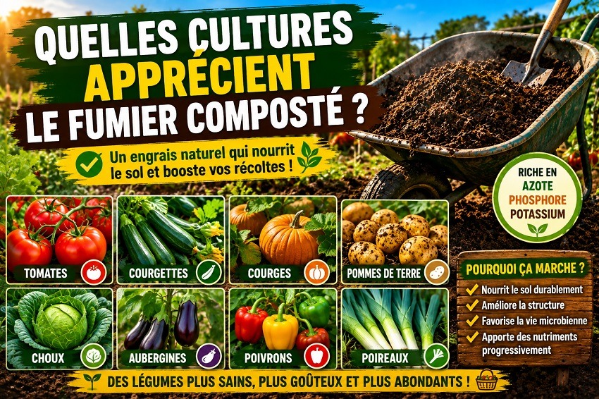 Le fumier composté