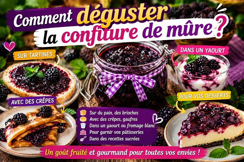 Confiture de mûre