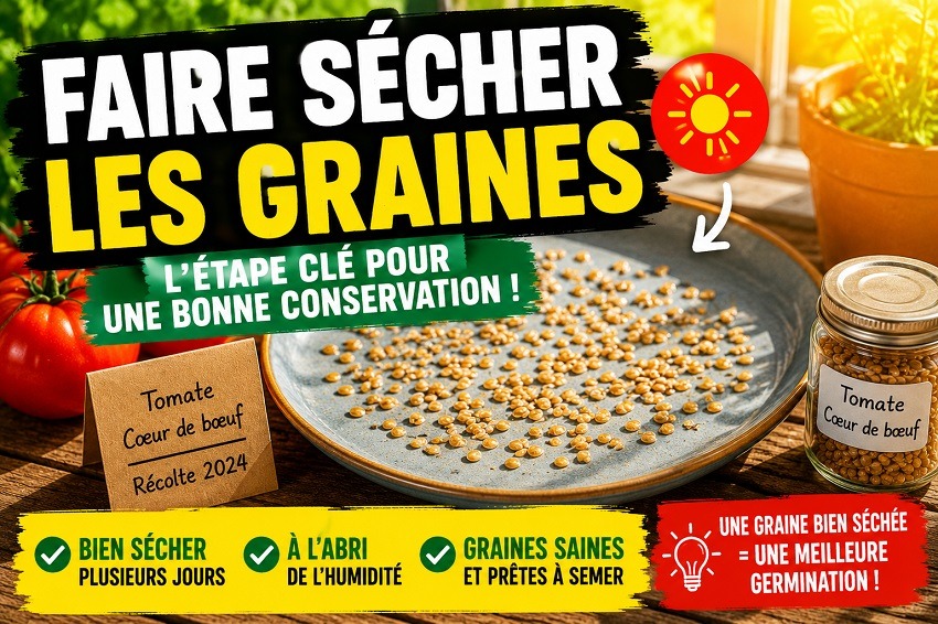 Les graines de tomates