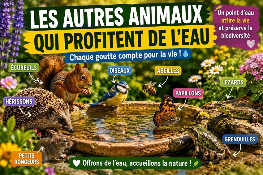 Abreuvoir pour les oiseaux