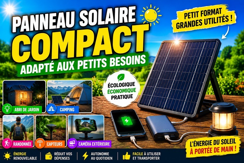 Petit panneau solaire